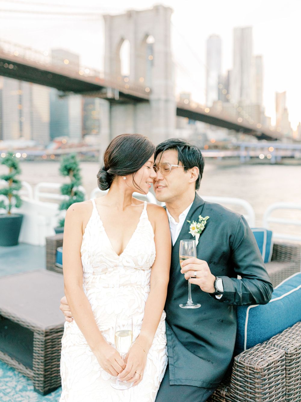 NYC Yacht Wedding Atlantica cruise Skyline Reception Jeanie Jang Photo NYC Wedding Photographer