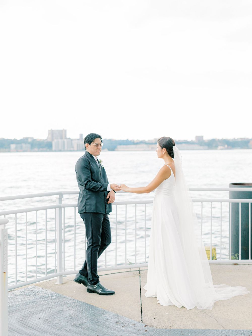 NYC Yacht Boat Wedding Jeanie Jang Photo NYC Wedding Photographer