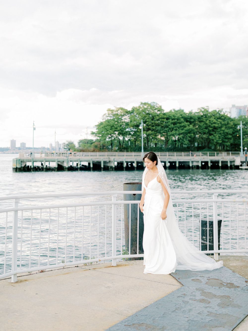 NYC Yacht Wedding Atlantica cruise Skyline Reception Jeanie Jang Photo NYC Wedding Photographer