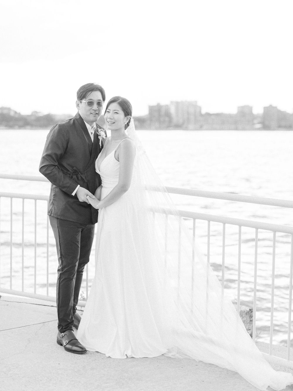 NYC Yacht Wedding Atlantica cruise Skyline Reception Jeanie Jang Photo NYC Wedding Photographer