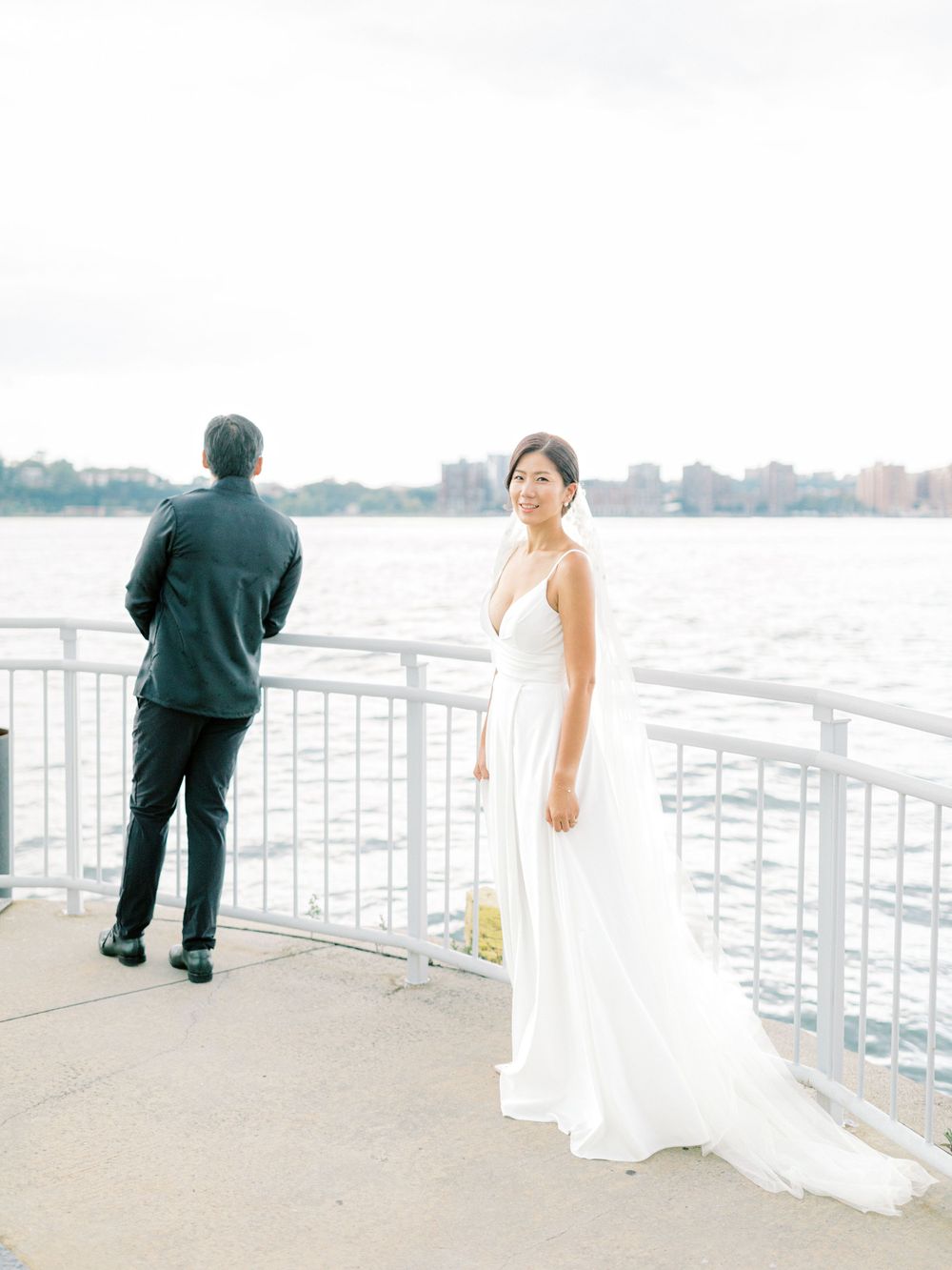 NYC Yacht Wedding Atlantica cruise Skyline Reception Jeanie Jang Photo NYC Wedding Photographer