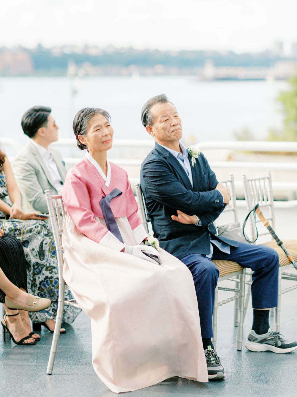 NYC Yacht Wedding Atlantica cruise Skyline Reception Jeanie Jang Photo NYC Wedding Photographer