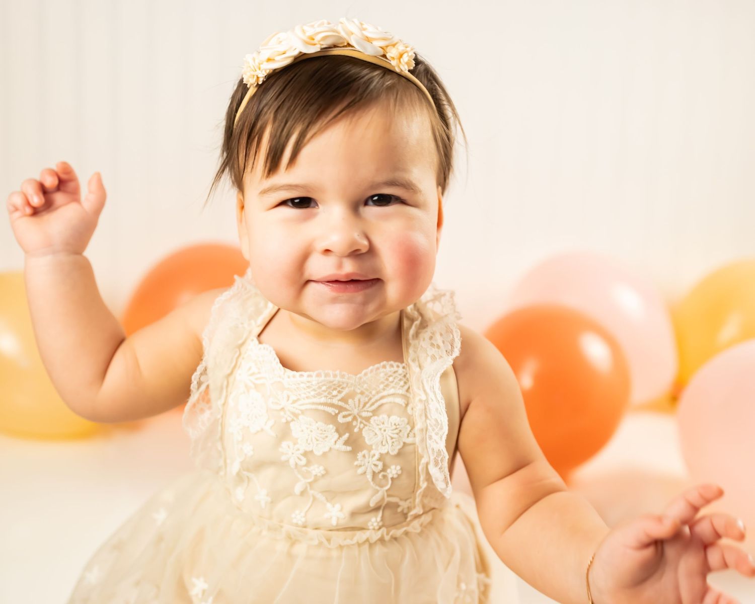 Cake smash photography for first birthday, milestone photographer in richmond virginia