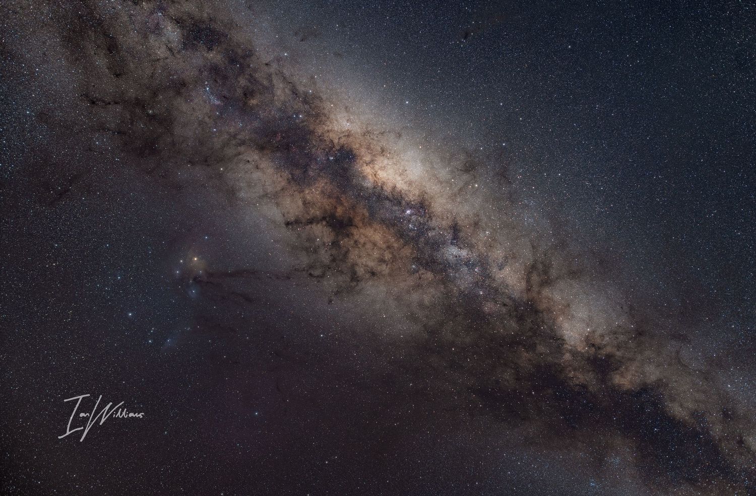 Canberra astrophotography of the Milky Way
