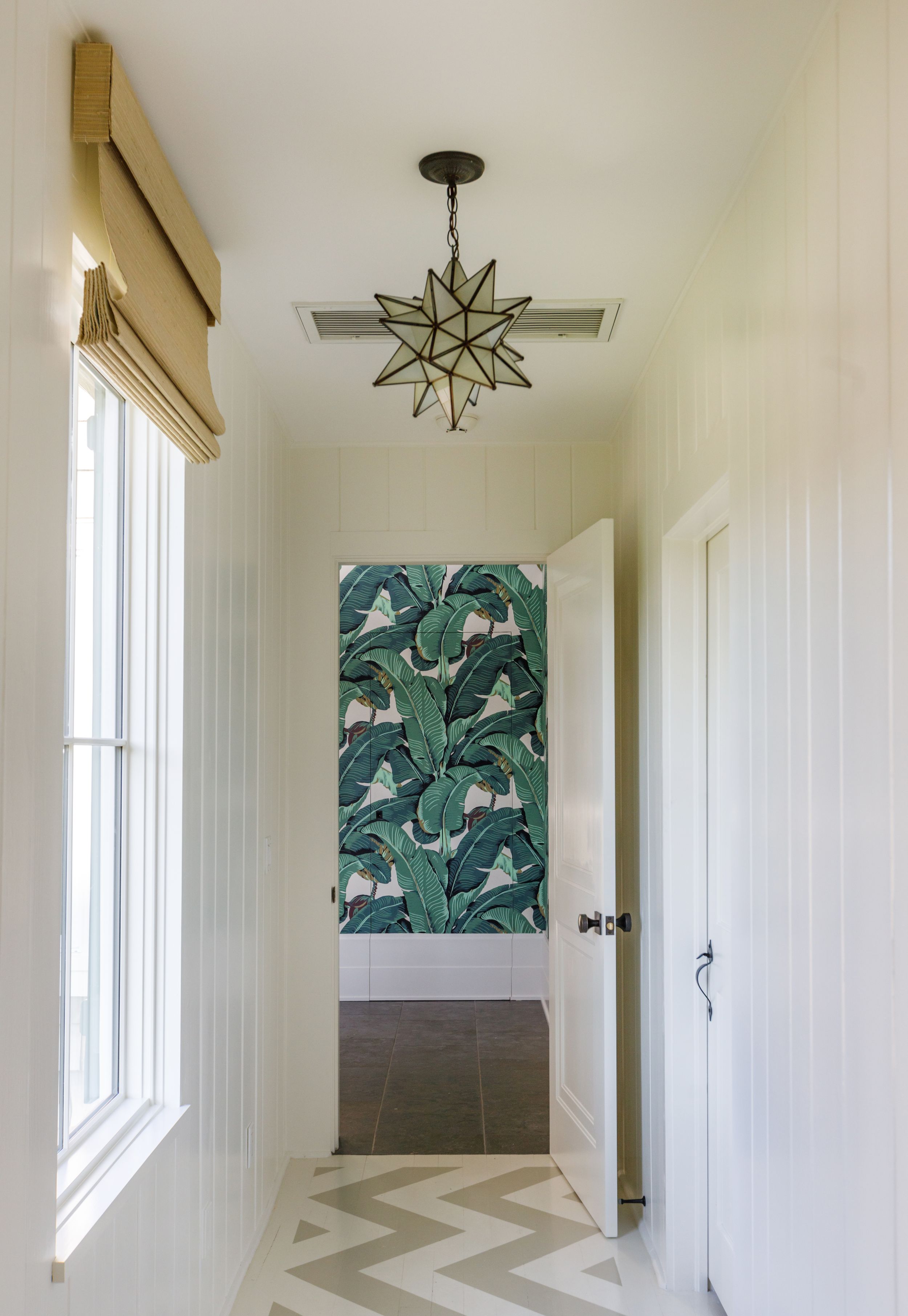 High end hallways with Visual Comfort pendant