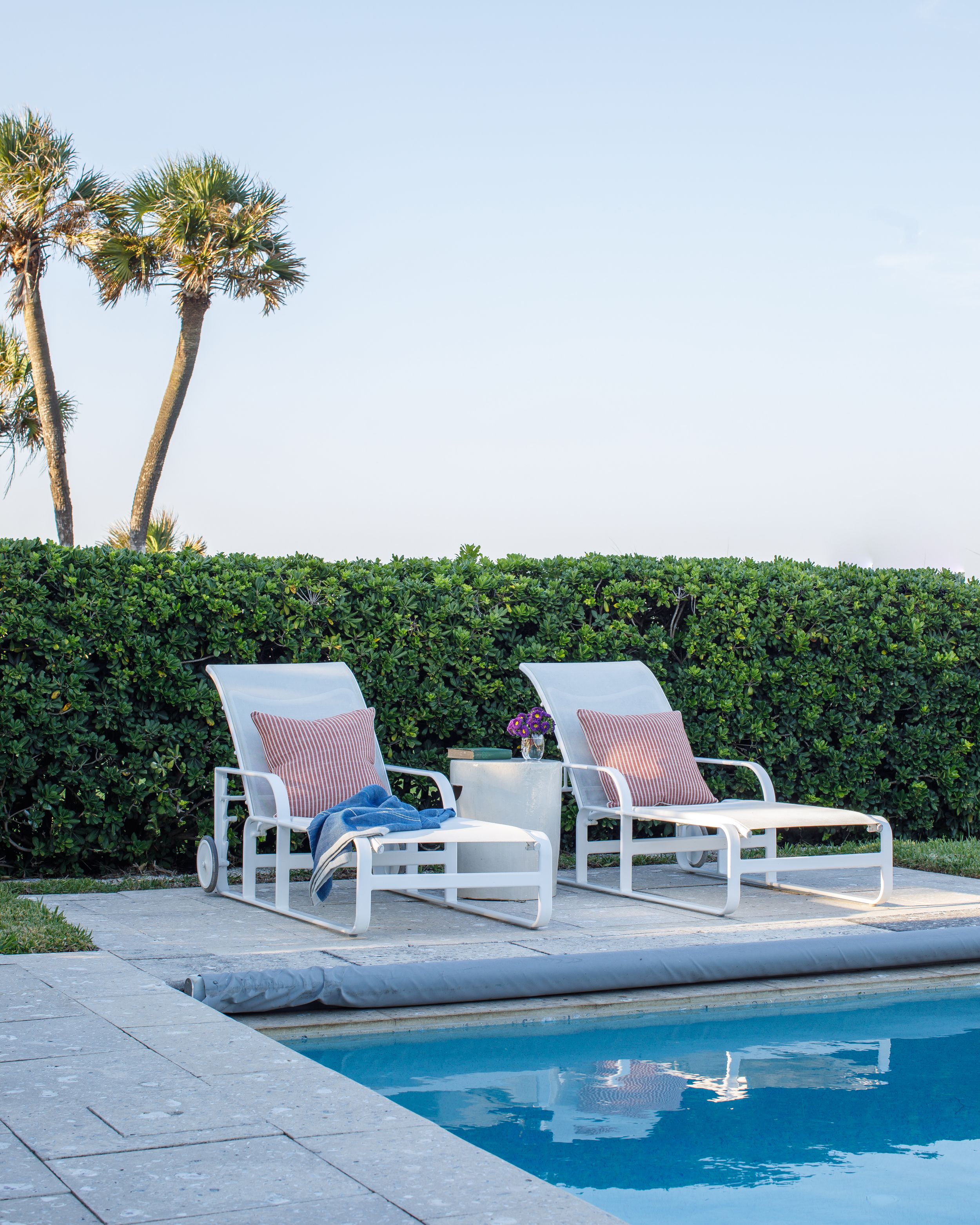 Interior Design for luxury pool