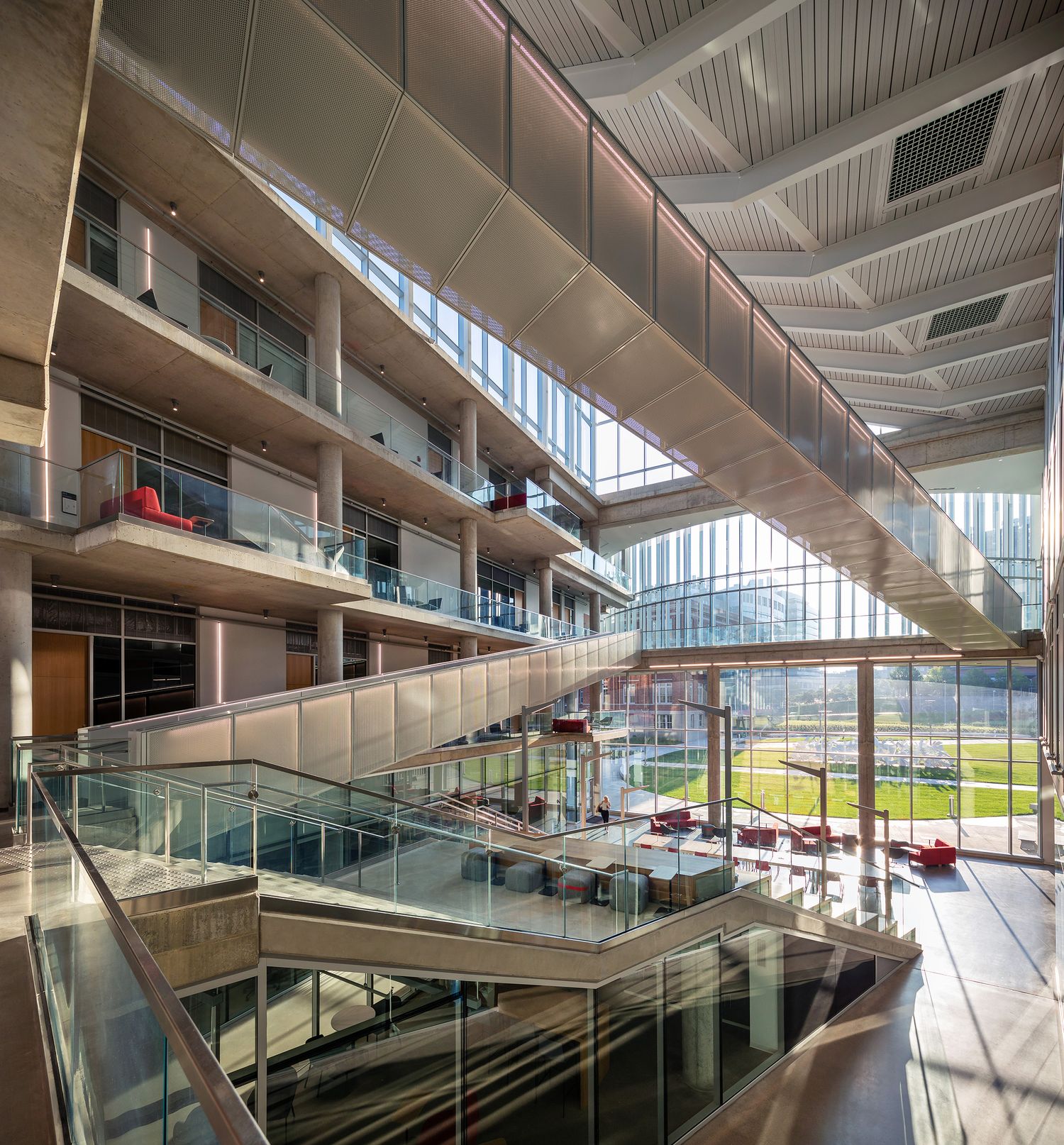 Higher education Architectural Photography of Perkins & Will design