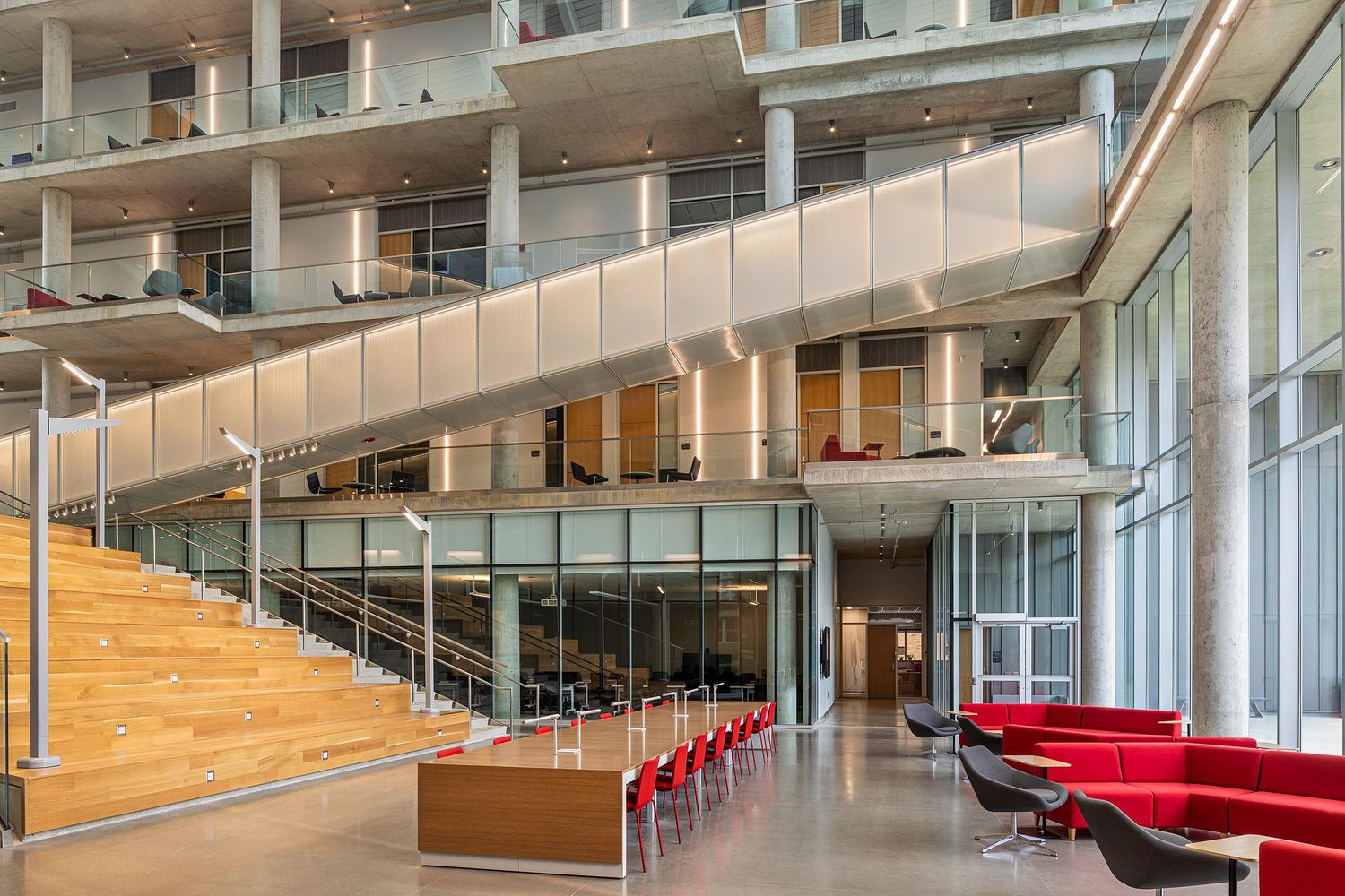 Higher education Architectural Photography of Perkins & Will design