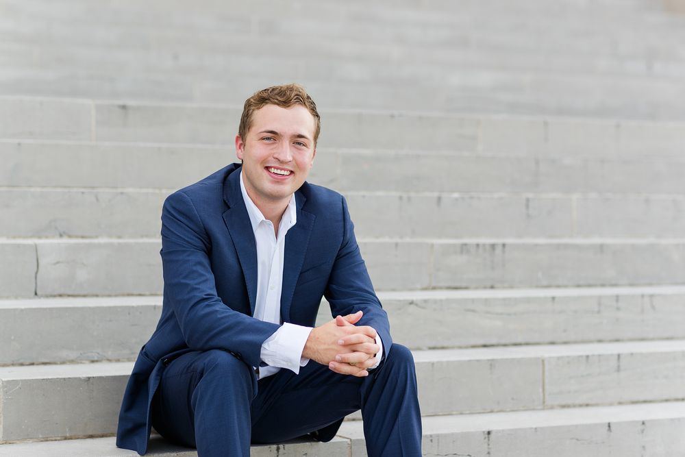 Texas A&M University Jack K Williams Administration Building Guy Senior Portraits
