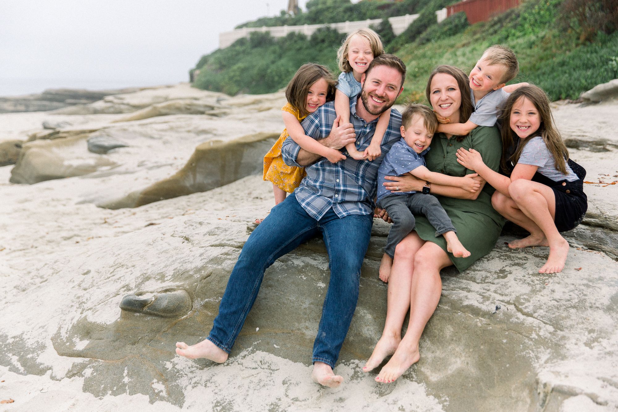 San Diego Beach Family Portraits
