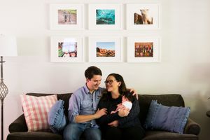 San Diego In home lifestyle portrait photography