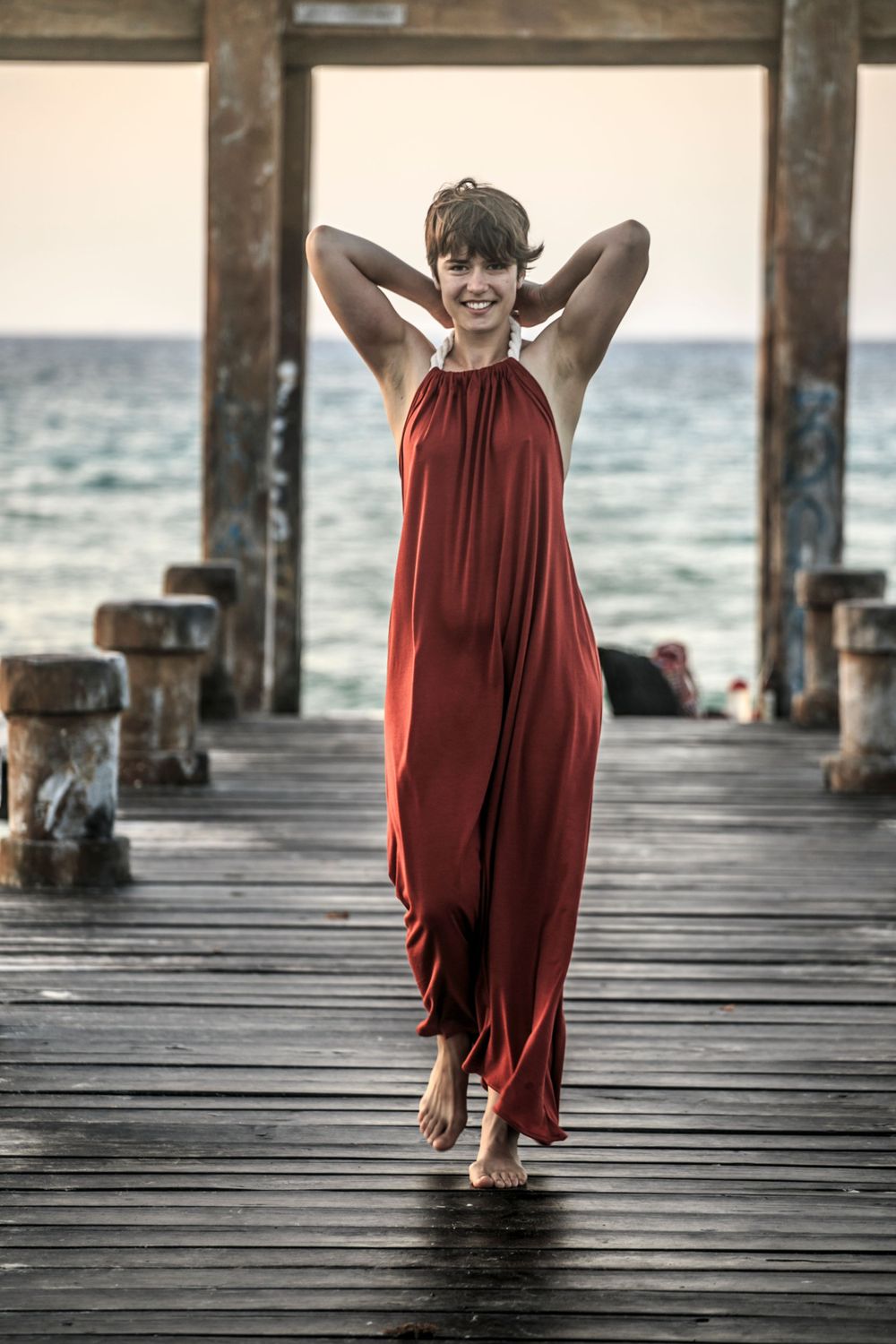 En el muelle