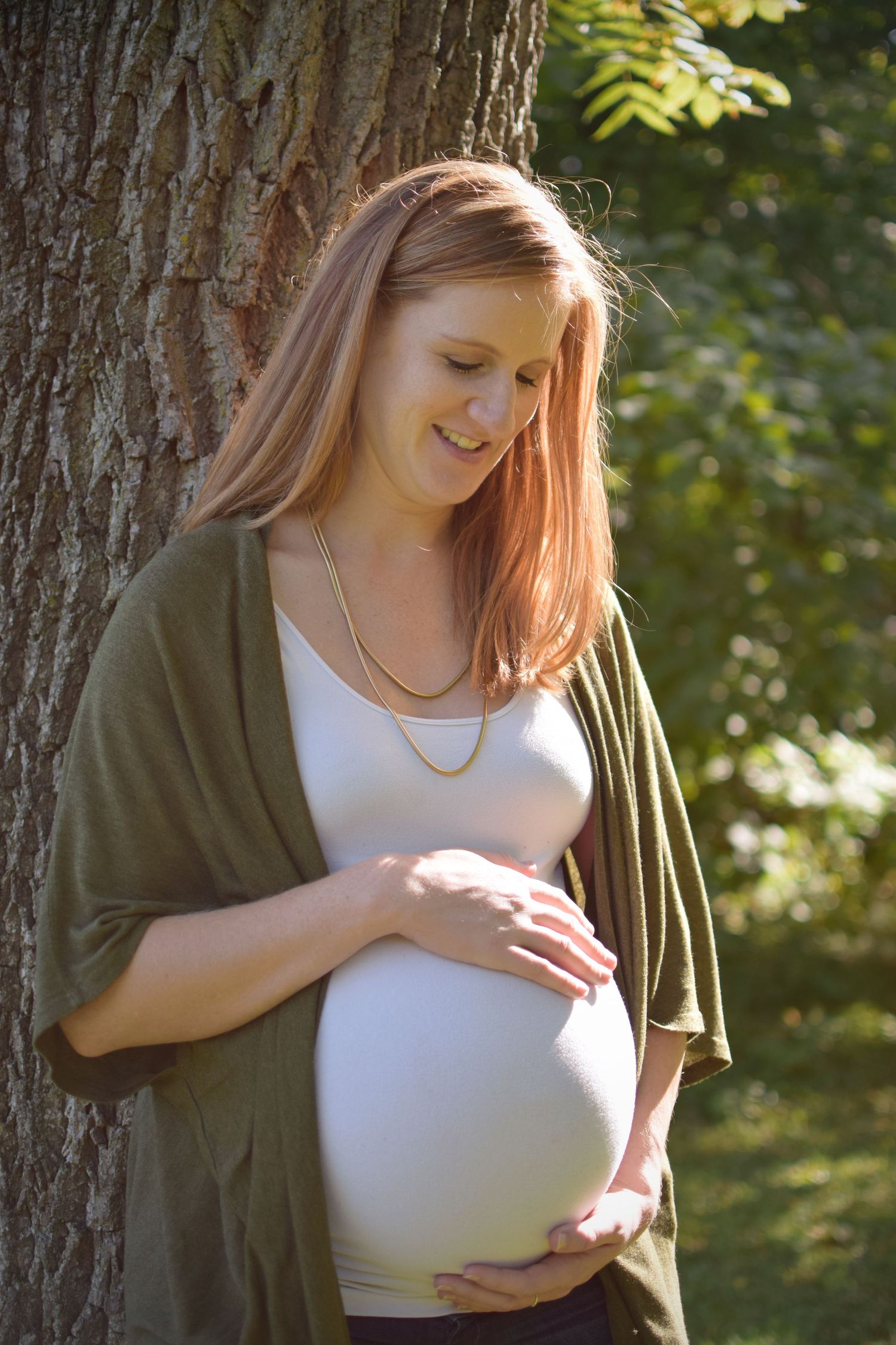 mom baby maternity sunset love family photo
