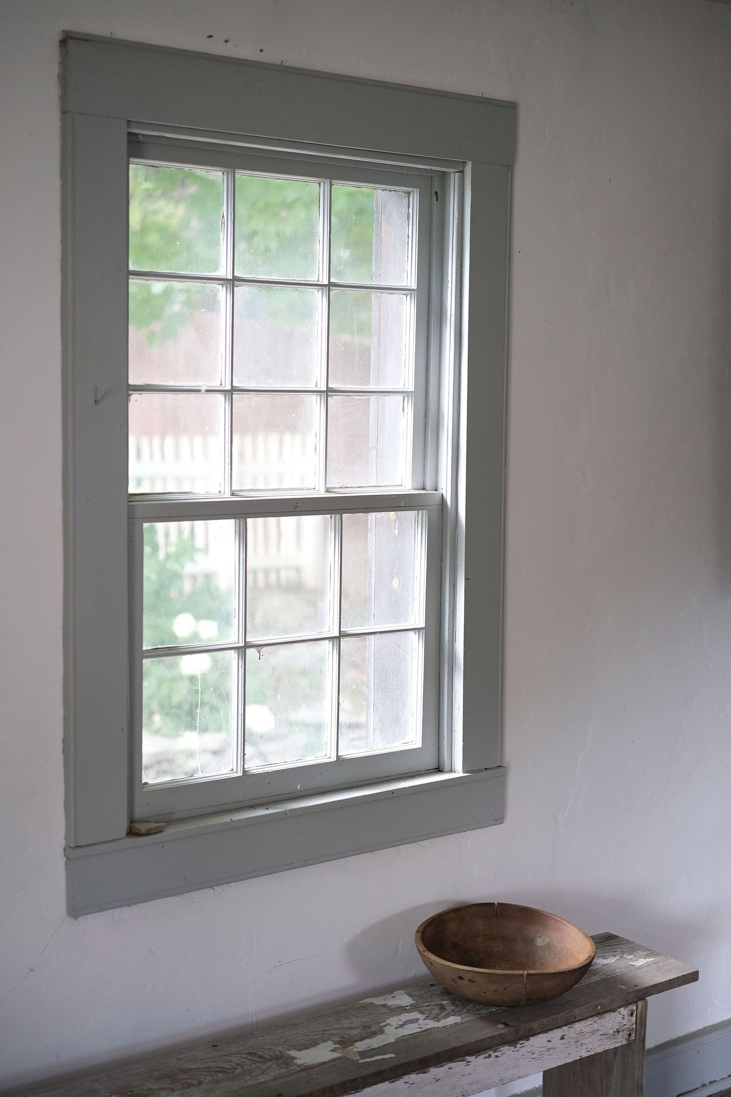 Shelby Log Cabin Bowl by Window
