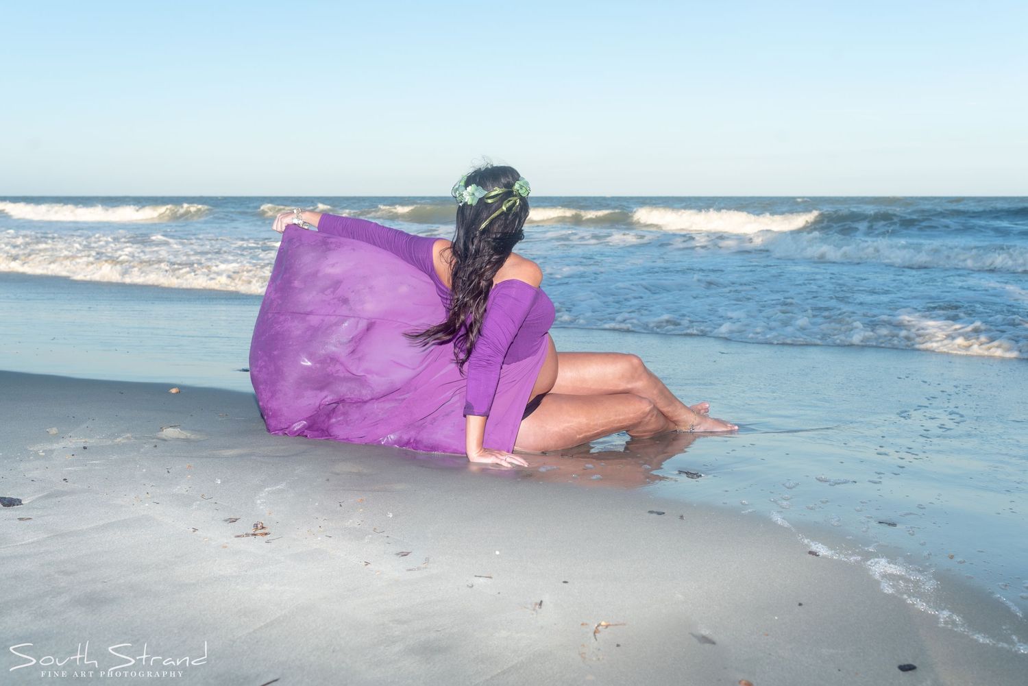 Maternity portrait photography Myrtle Beach Murrells Inlet