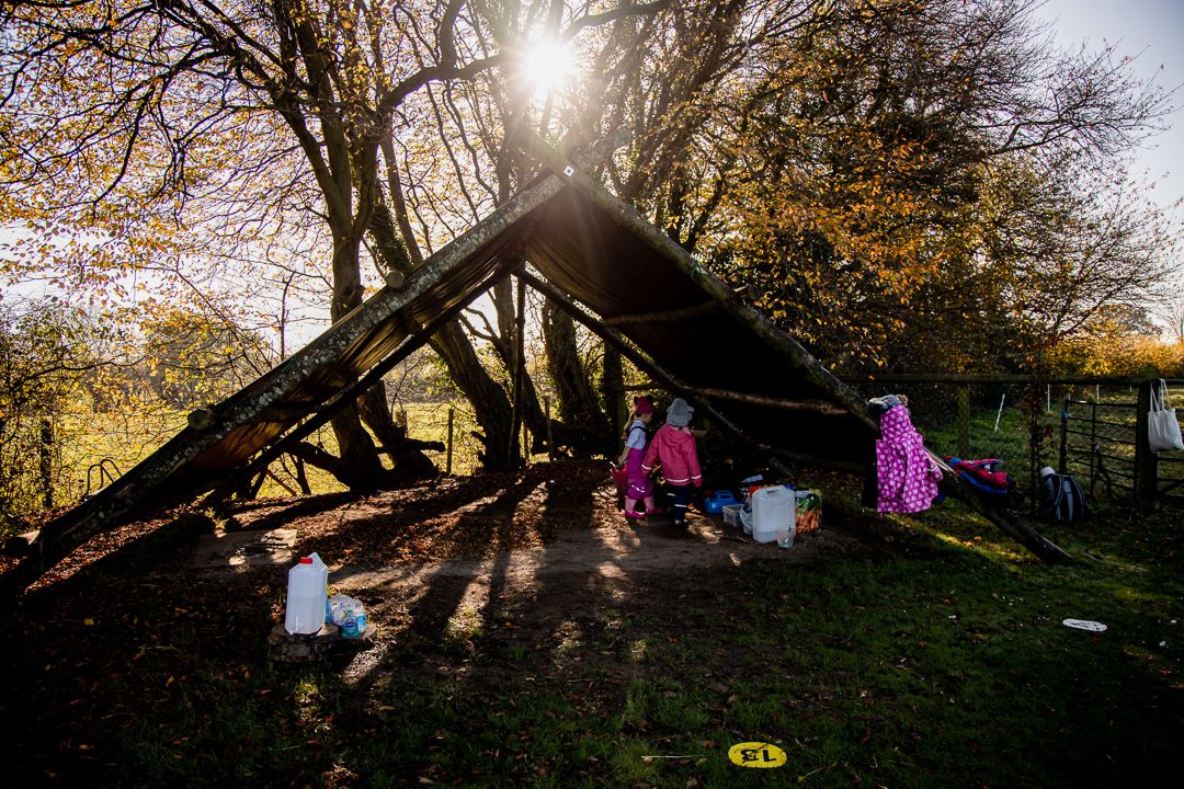 Forest school photography