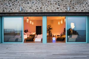 casa vista mare in liguria