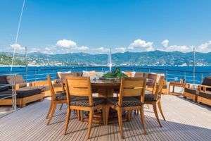 esterni yacht a portofino in liguria