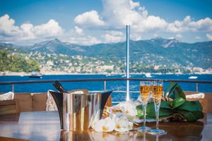 esterni yacht a portofino in liguria
