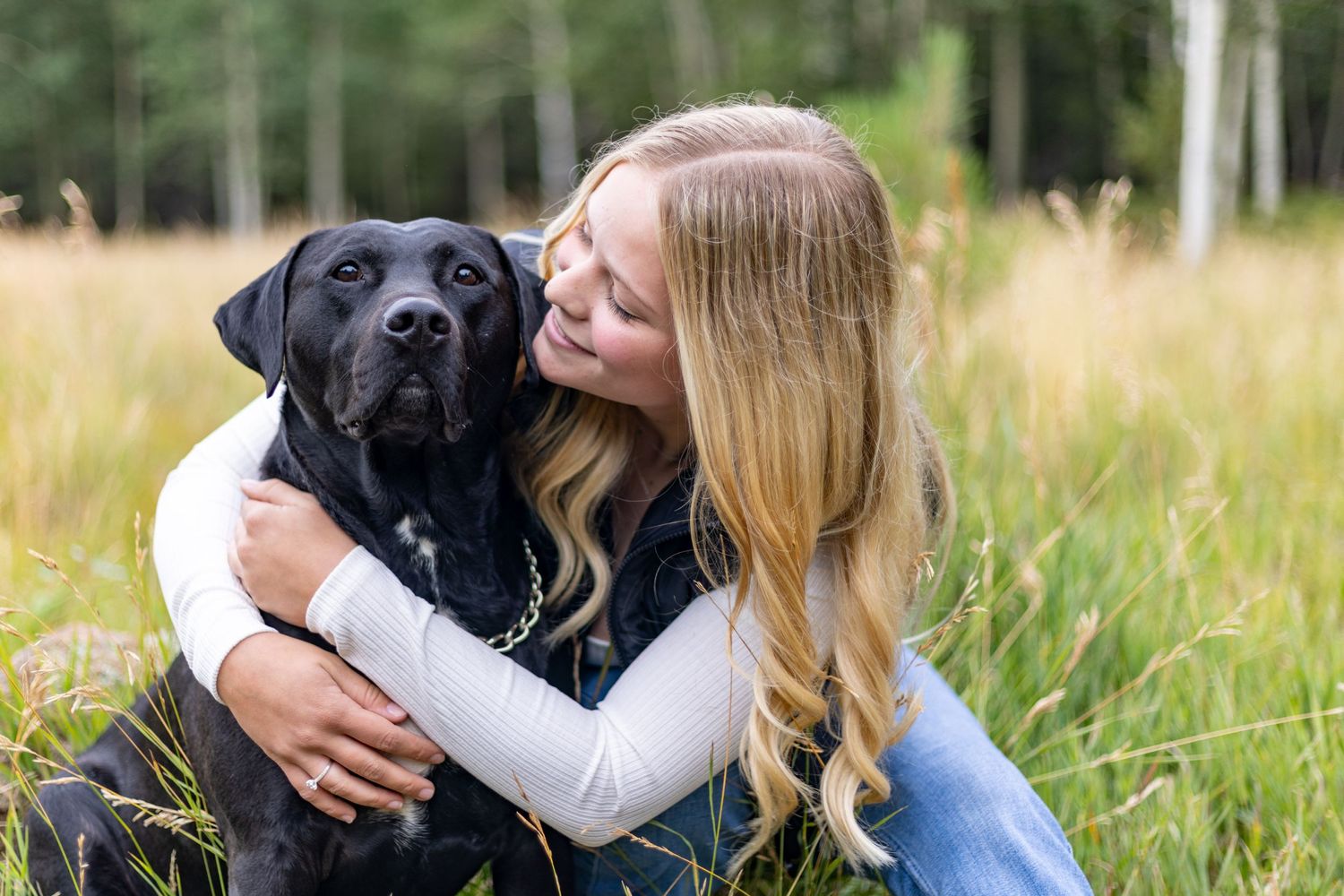 arizona, portrait, rhianna k photography, grad, high school, dog, flagstaff