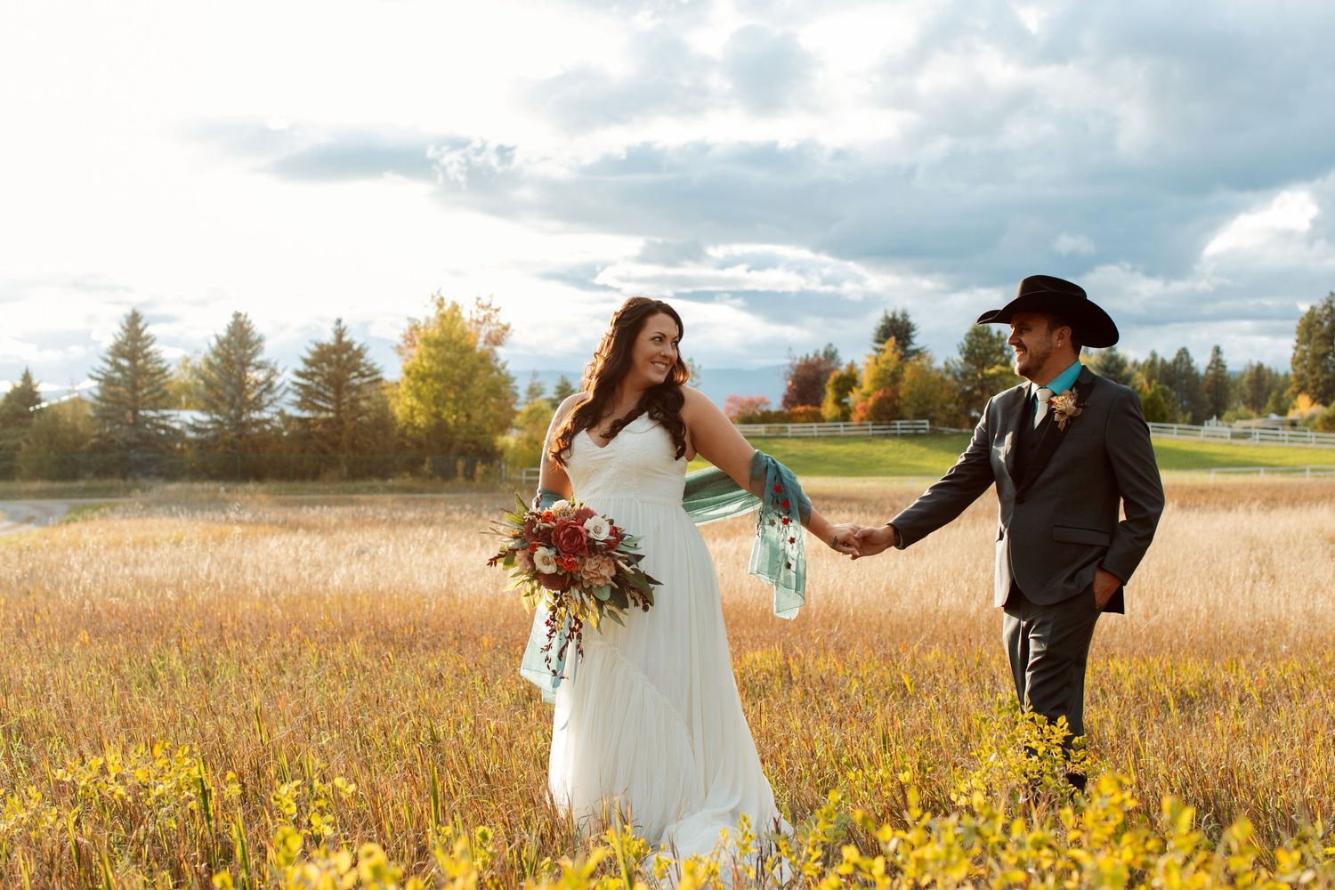 Wedding | Fall | Flathead Valley | Kalispell | Weddig photographer
