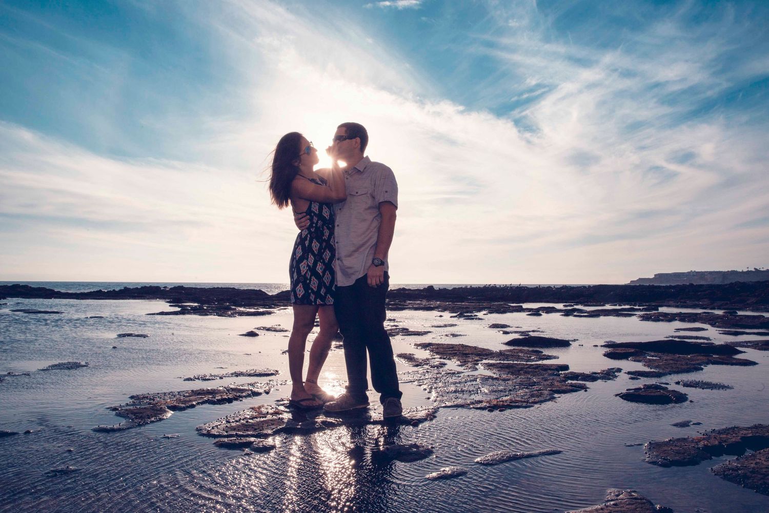 Engagement session: Engagement Photos Taken at Palos Verdes Cove. Engagement photographer. Wedding Photographer.