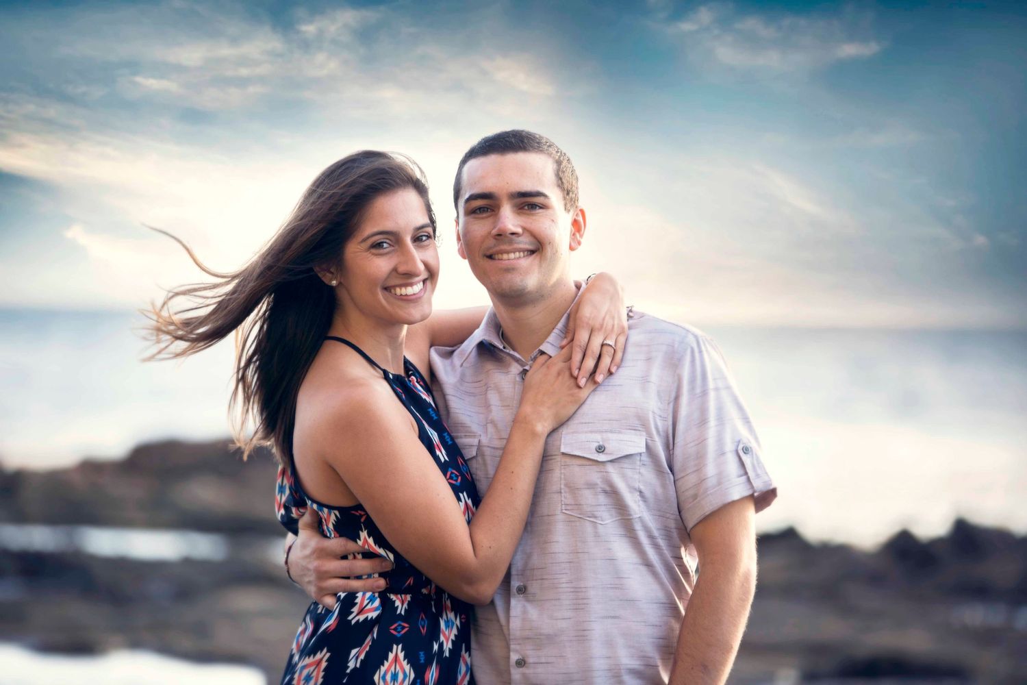Engagement session: Engagement Photos Taken at Palos Verdes Cove. Engagement photographer. Wedding Photographer.