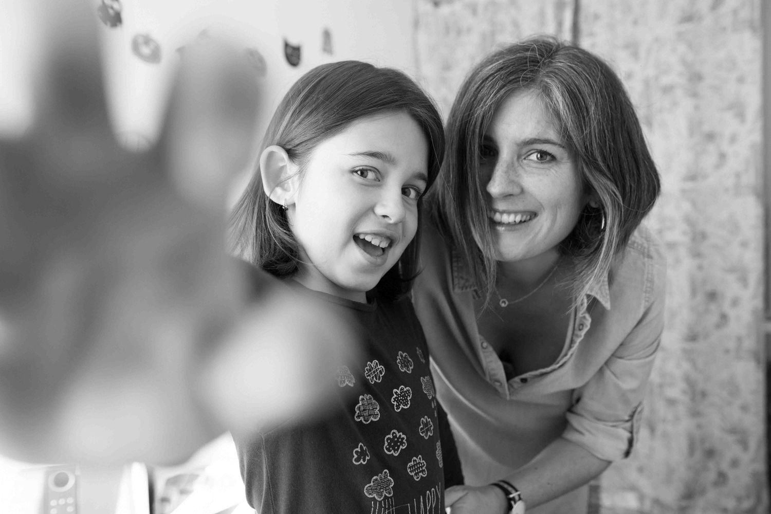 Retrato de una madre con su hija