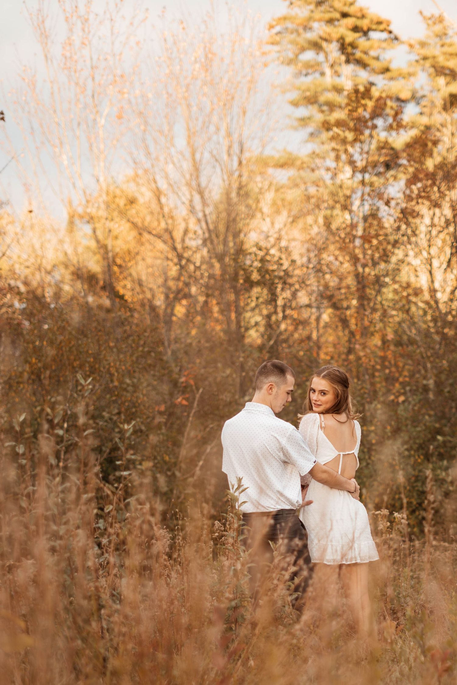 Couples Outdoor Session Portland Maine