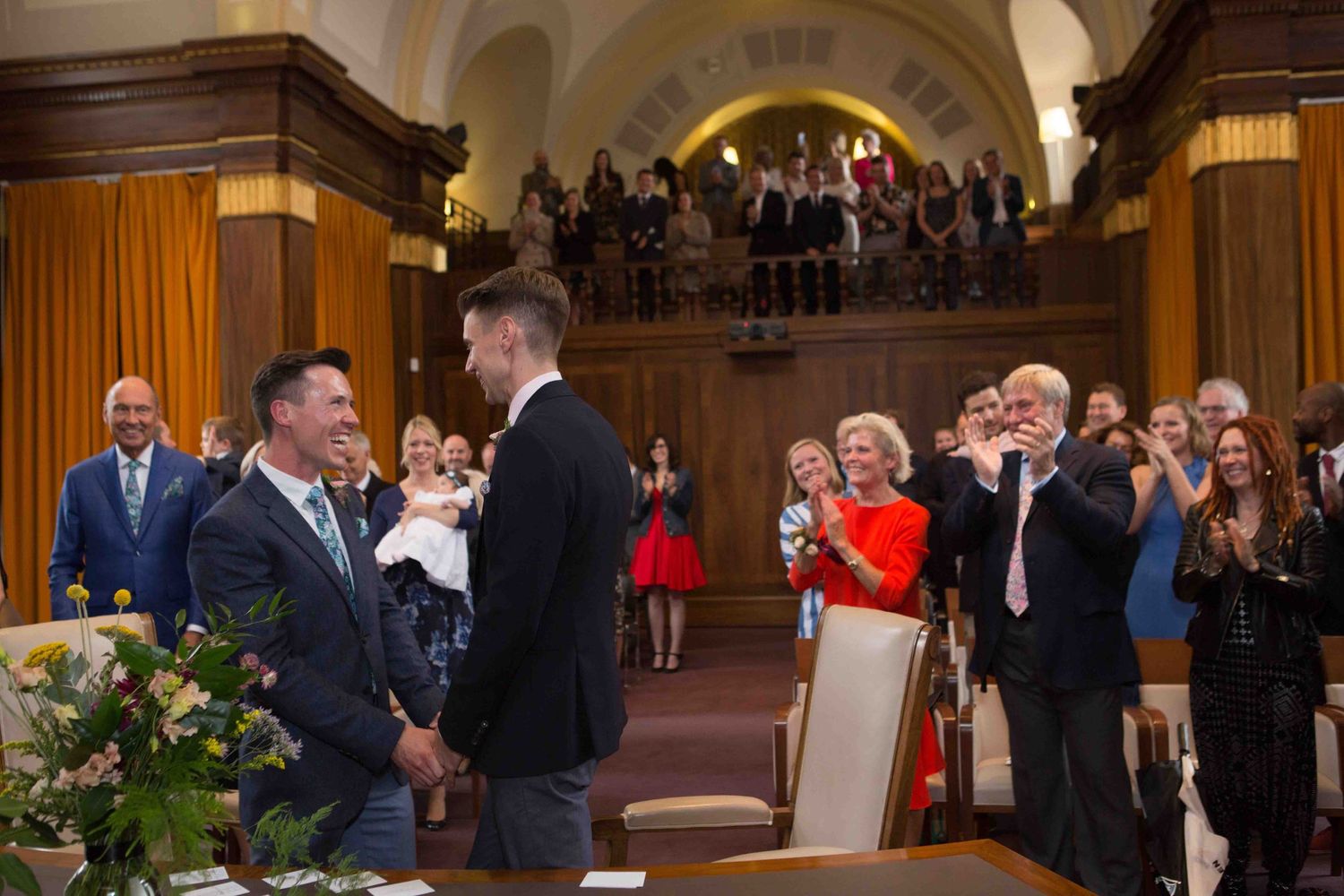 Islington Town Hall Gay Wedding