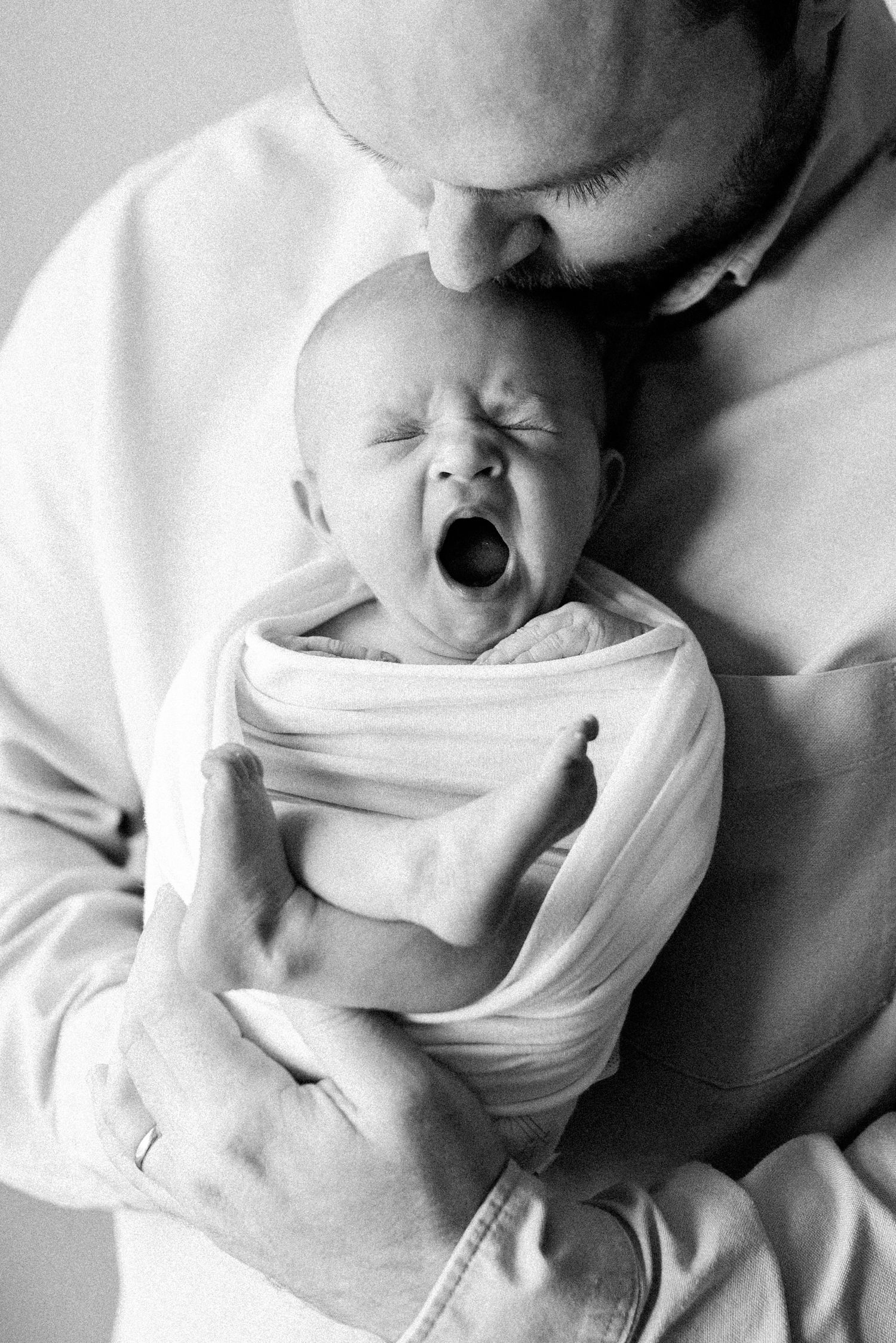 vauva newbornkuvauksessa