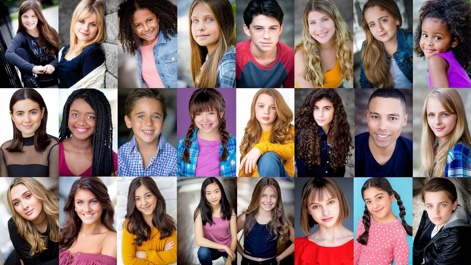 Collection of professional headshots arranged in grid layout against white background.