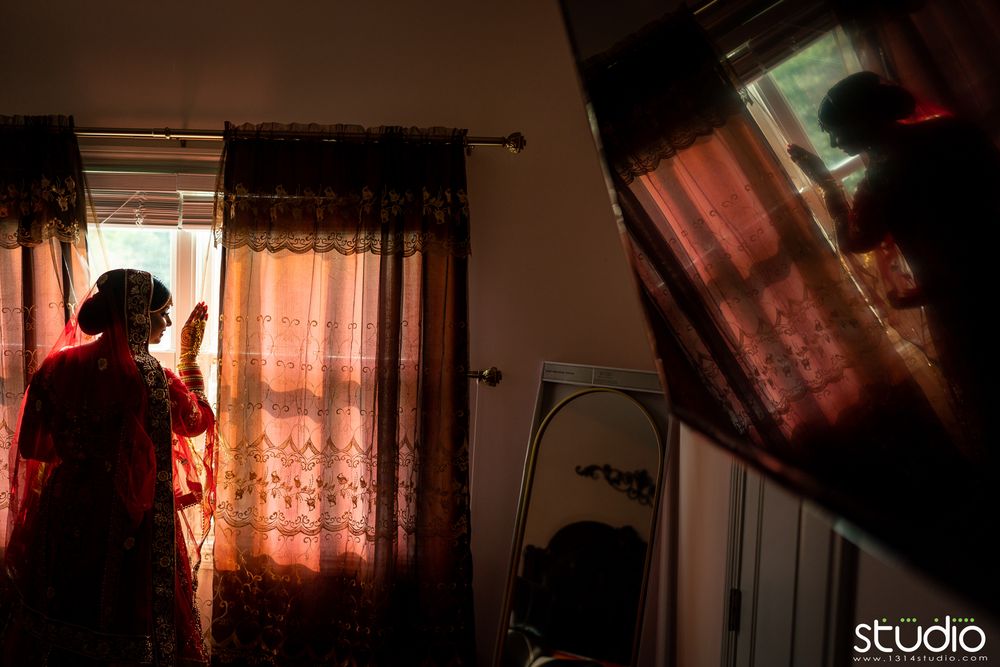 indian bride window photos
