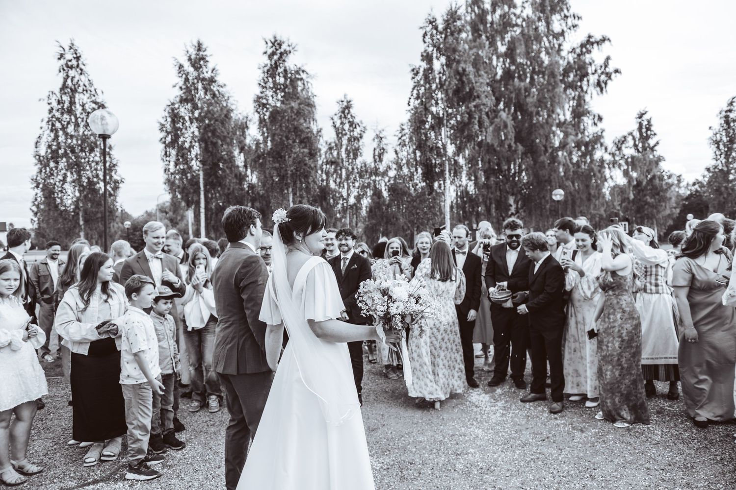 Bröllopsfotograf. Bröllop i Älvsby kyrka.