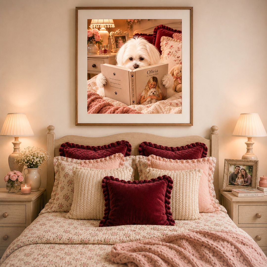 Children and Pets Keepsake by Love Lane Designs.