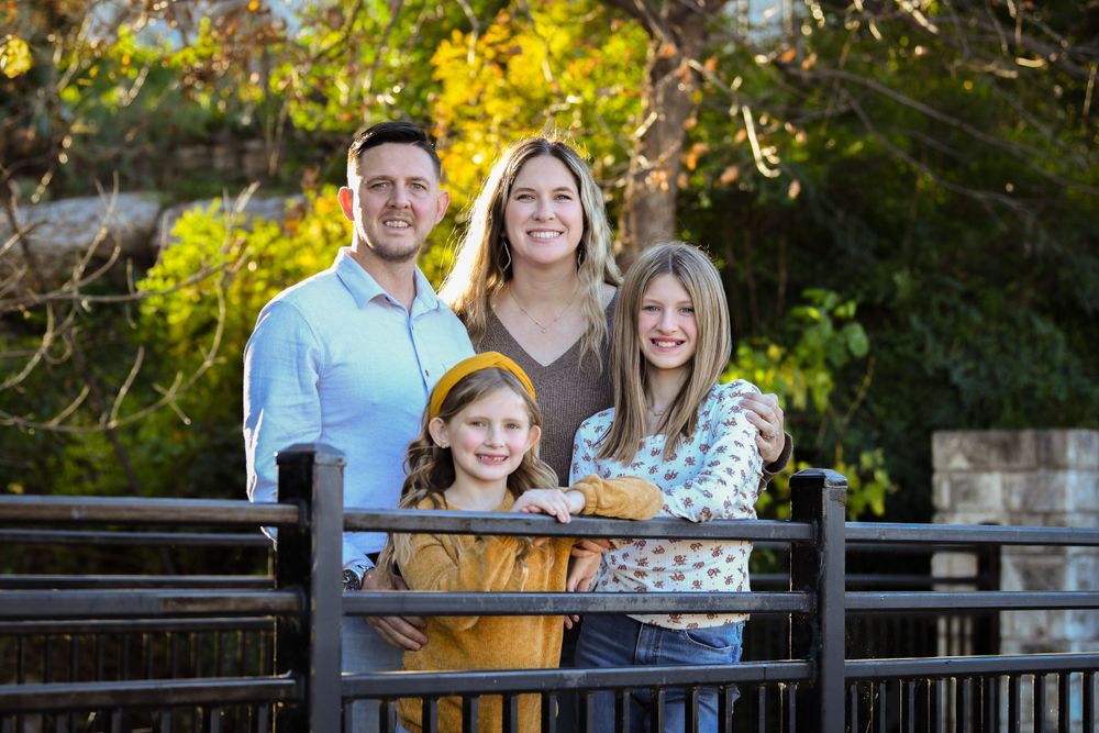 Image of fall family