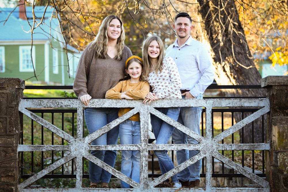 Image of fall family