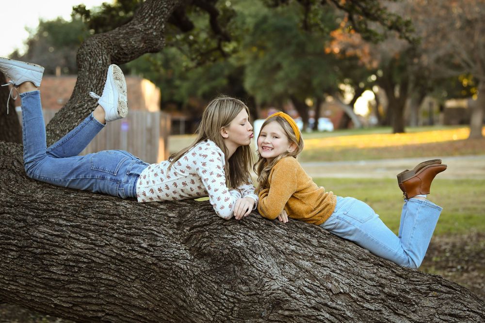 Image of fall family