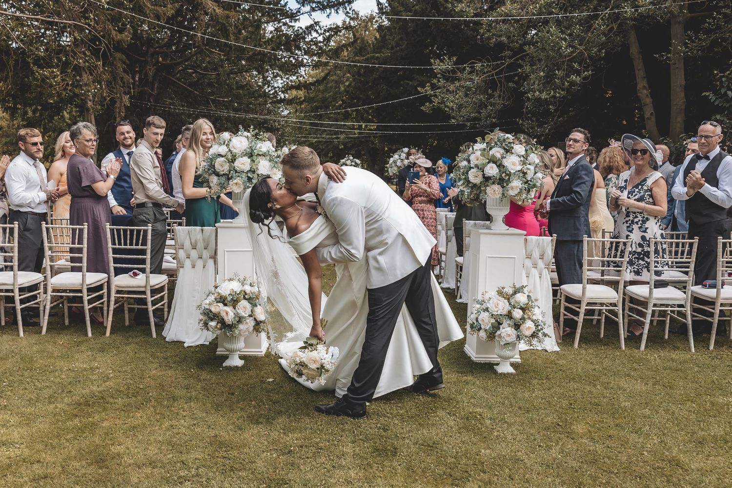Natural documentary wedding photography at Bardney Hall
