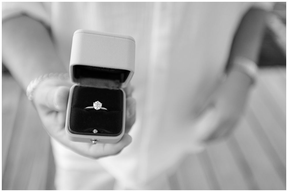 One and Only Mandarina photographer capturing a proposal with beach engagement photos Mexico.