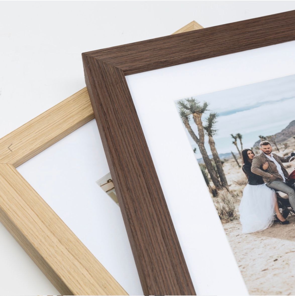 Wooden wedding frames