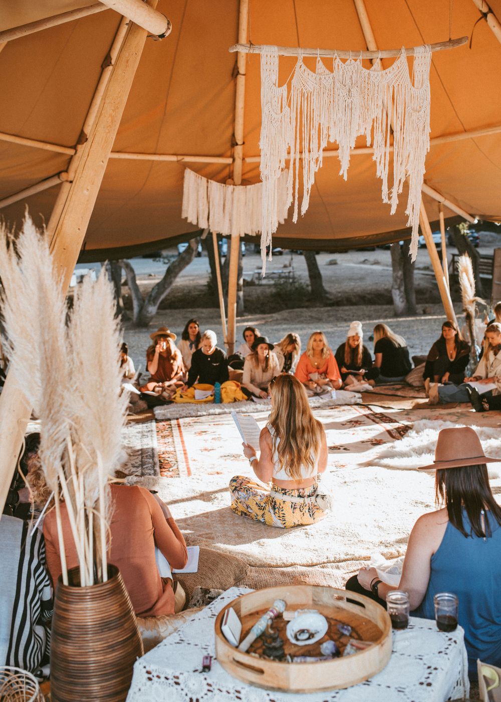Heartfelt moments at Santa Barbara retreat