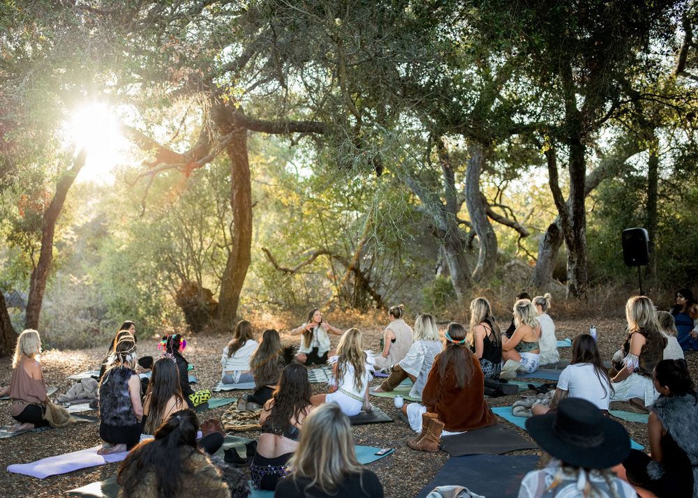 Emotional candor: Santa Barbara retreat