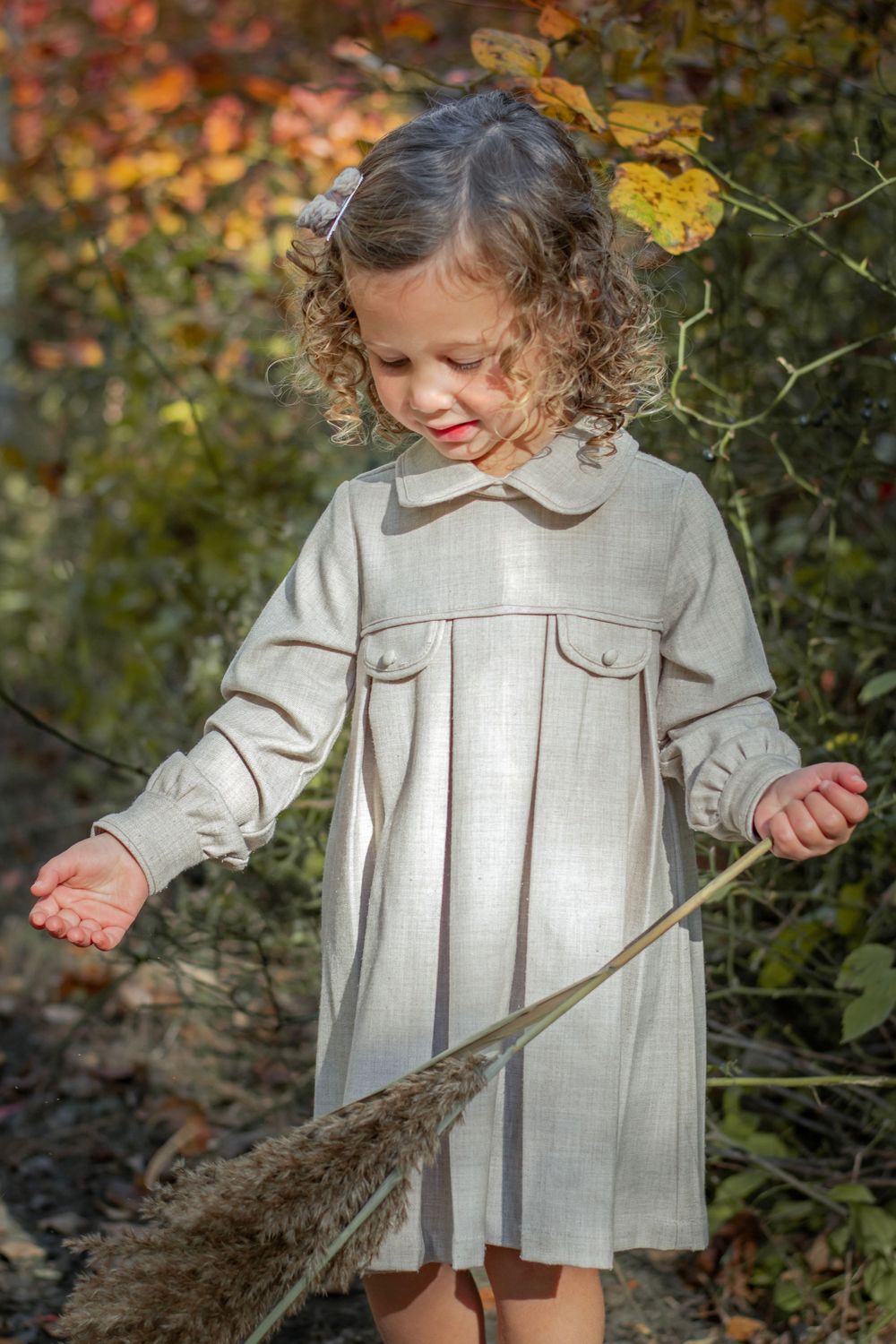 A young girl dreamily posing amongst the foliage in Lake Shanendoah, Lakewood, New Jersey.