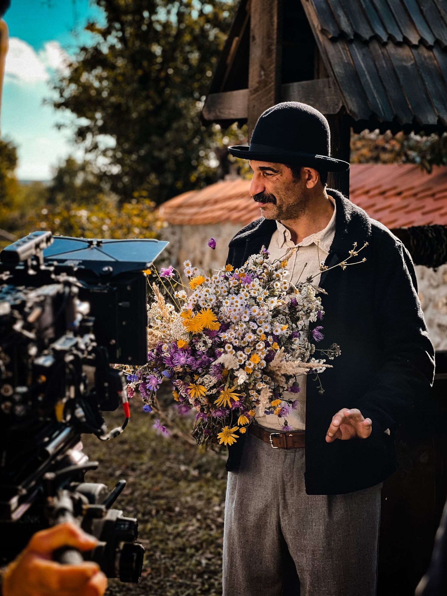 Toma Cuzin making of film
