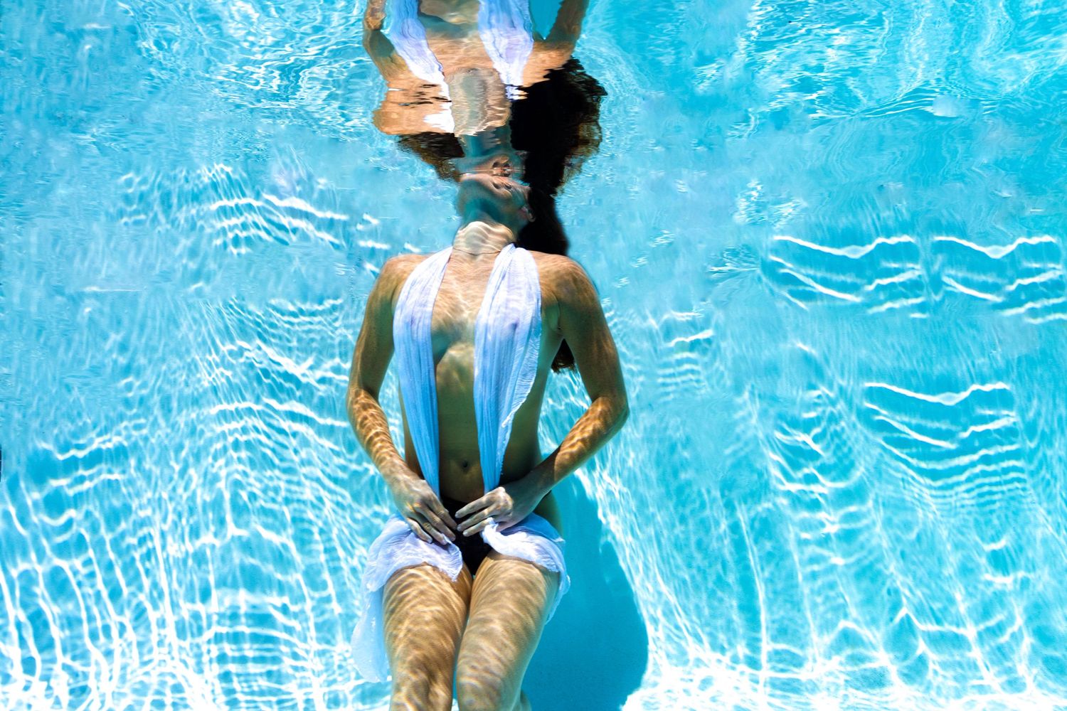 underwater model underwater photography