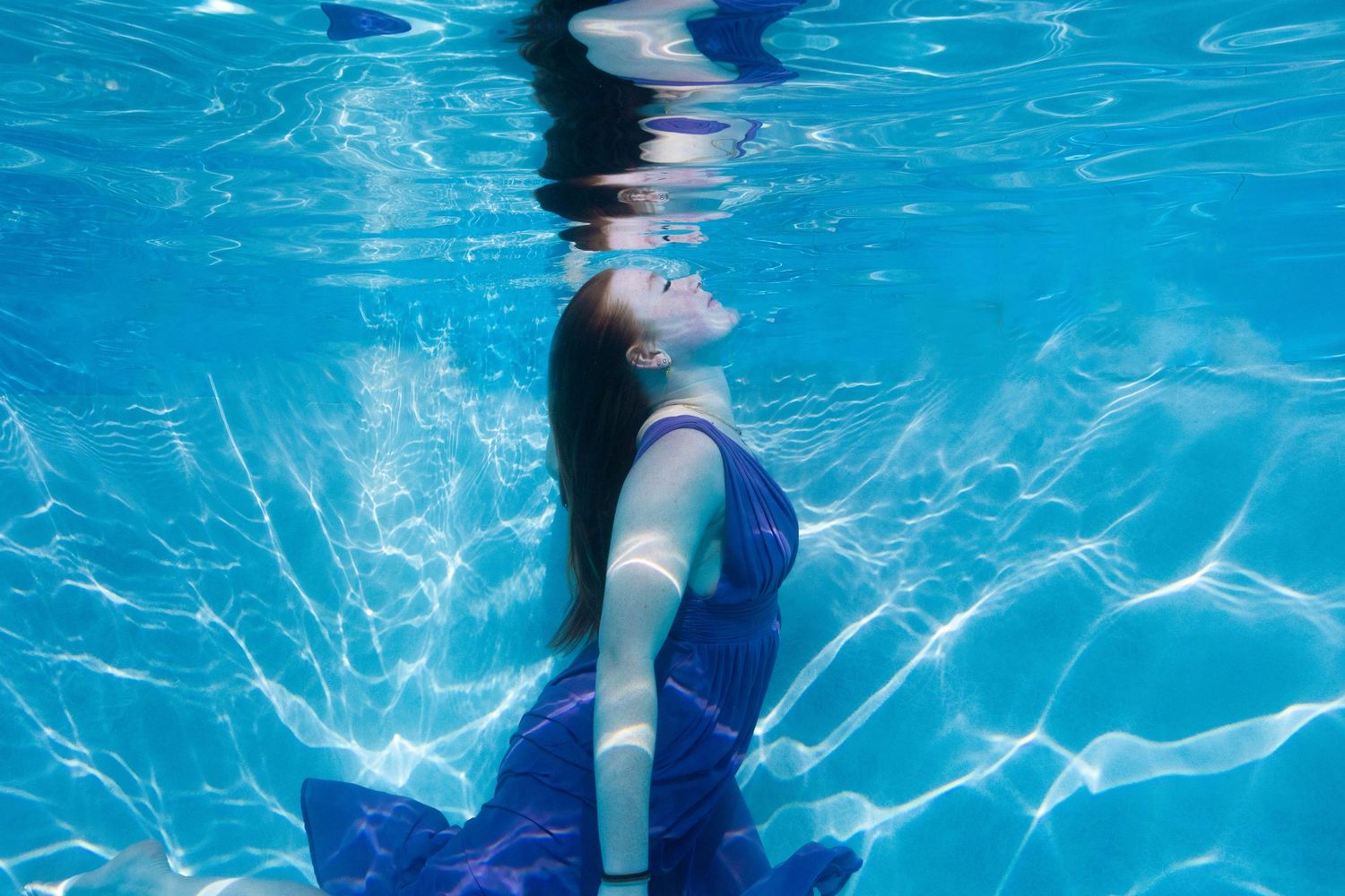 underwater model underwater photography