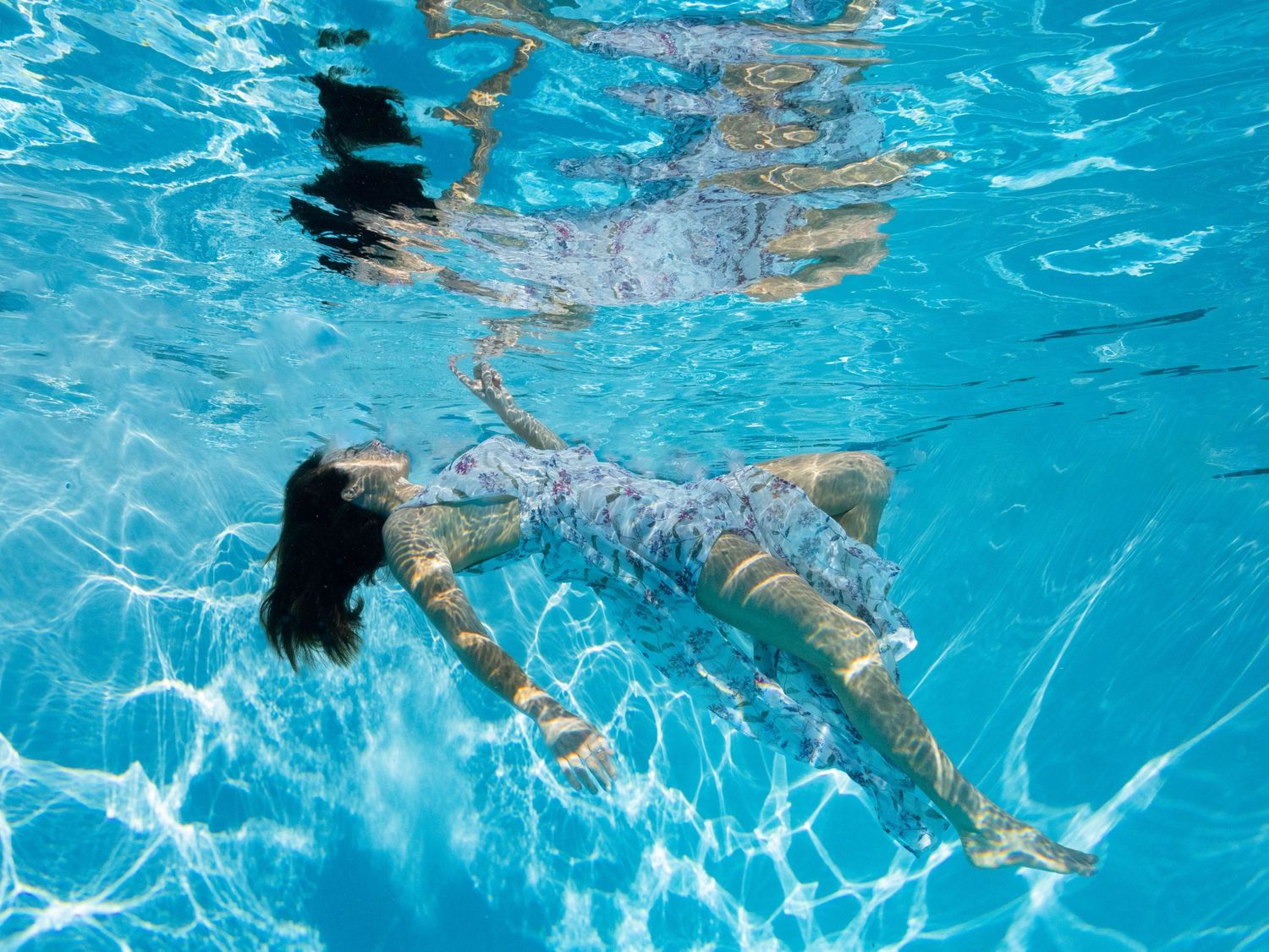 underwater model underwater photo