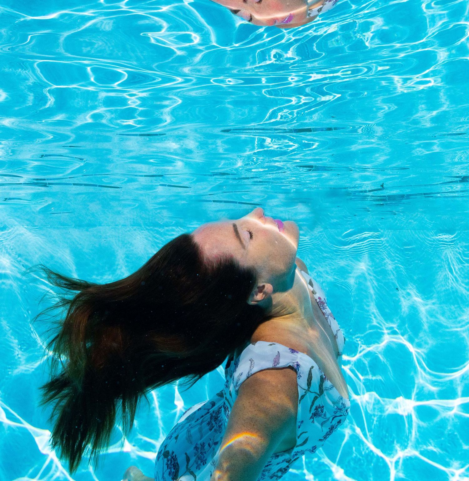 underwater model underwater photo