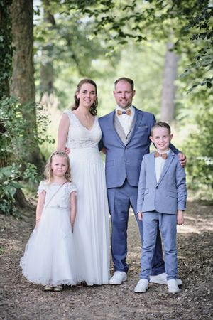 Bruiloft Familie Trouwdag Foto